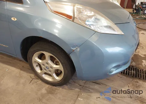 2011 Nissan Leaf Sl из США, поврежденный, VIN JN1AZ0CP1BT005179